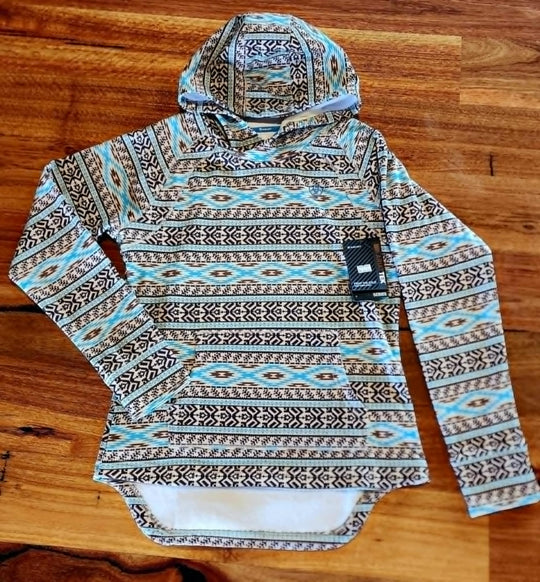 Ariat Tek Aztec Hoodie Size M