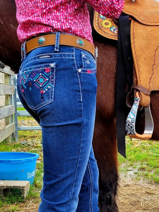 Pure Western Alana Bootcut 32" Leg Jeans Size 18