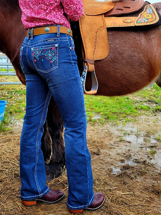 Pure Western Alana Bootcut 32" Leg Jeans Size 18