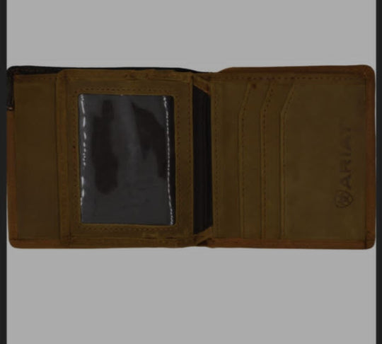 Ariat Leather Wallet Bi Fold