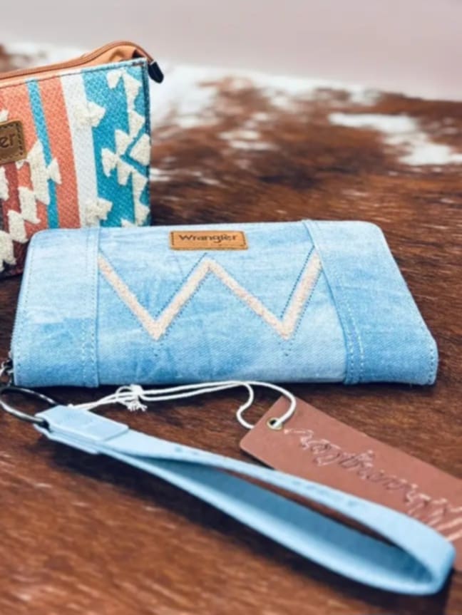 Wrangler Western Willa Denim Wallet
