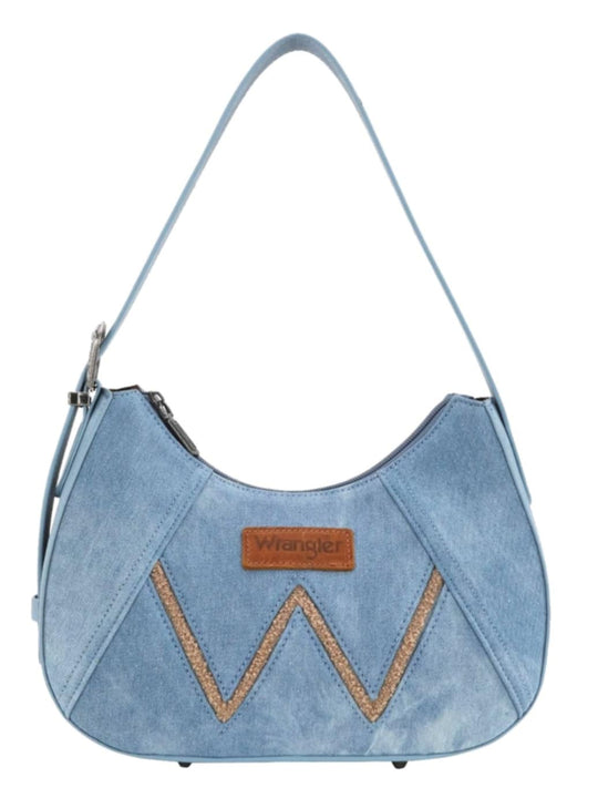 Wrangler Western Willa Denim Shoulder  Handbag