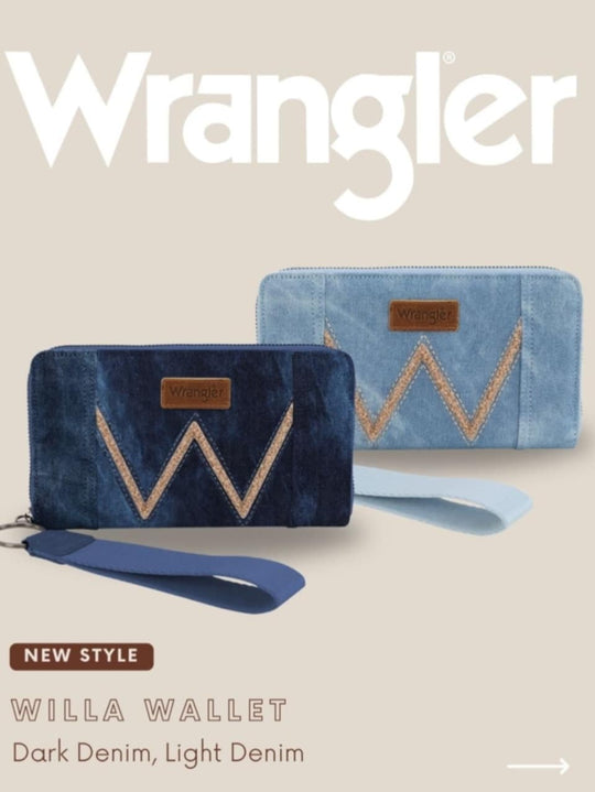 Wrangler Western Willa Denim Wallet