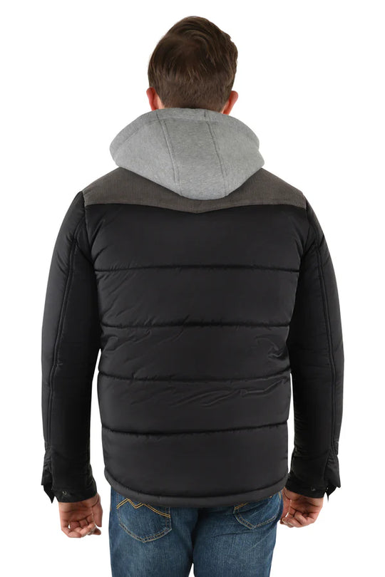 Jacket - Mens Pure Western Blair Jacket with Hood Size M