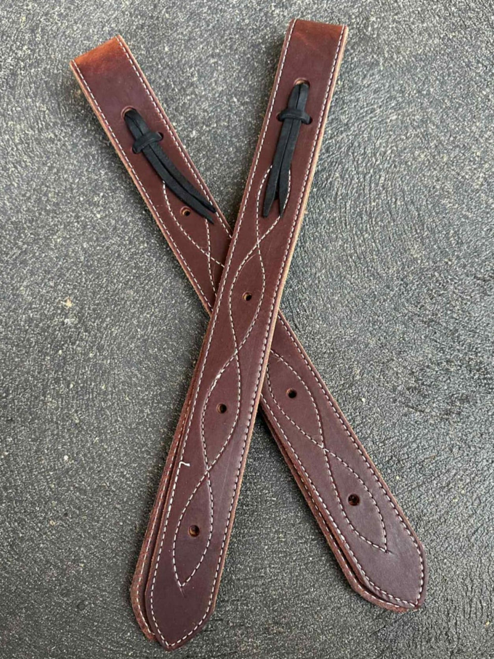 Billett -  Harness Double Ply Leather Off Billet