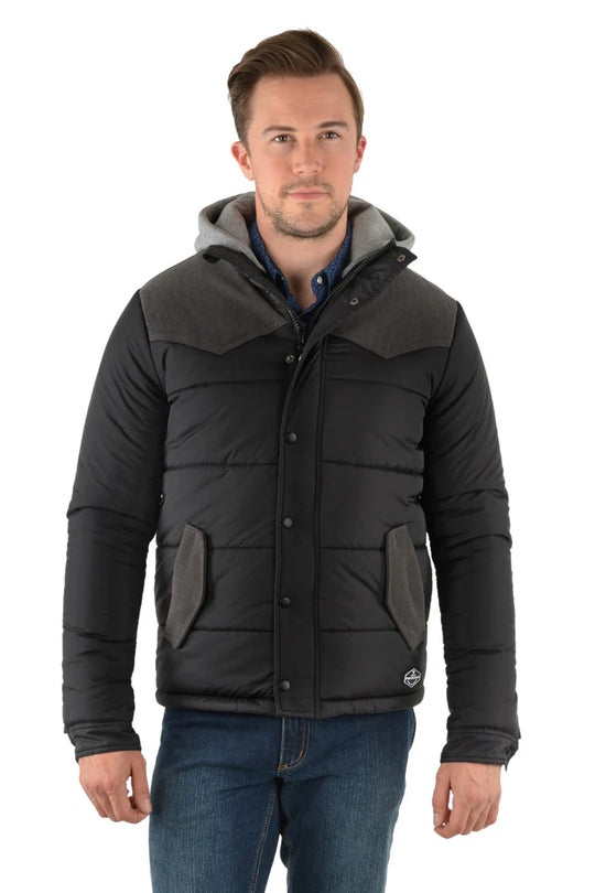 Jacket - Mens Pure Western Blair Jacket with Hood Size M