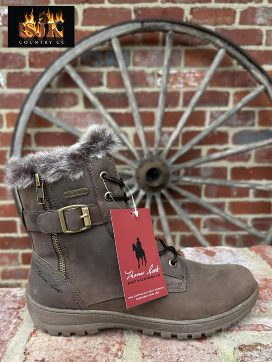 Thomas Cook Ladies Luna Winter Waterproof Leather Boots