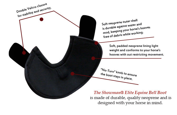 Bells -Elite Equine No-Turn Bell Boots Pink