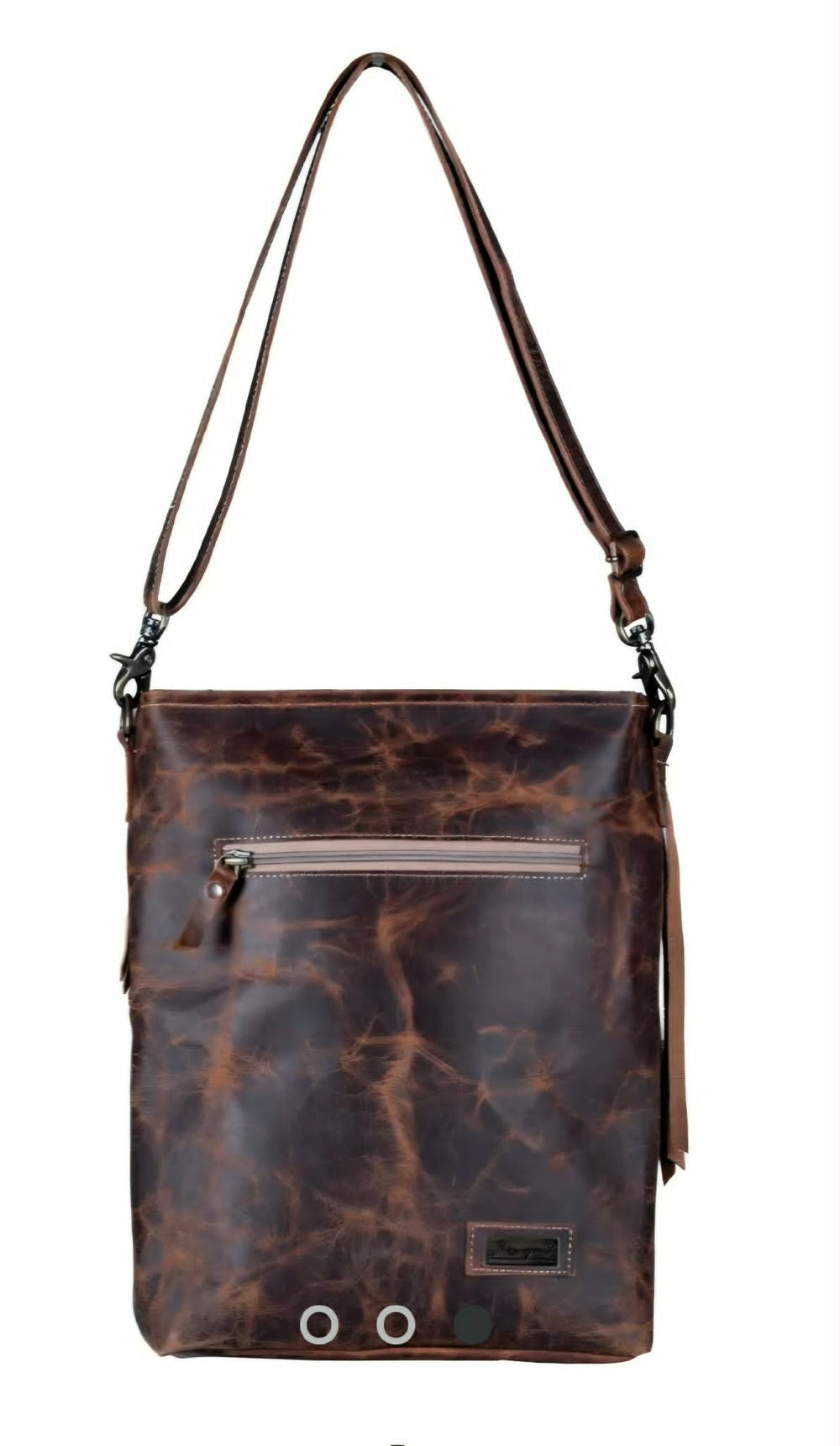 Western Leather  Crossbody Handbag