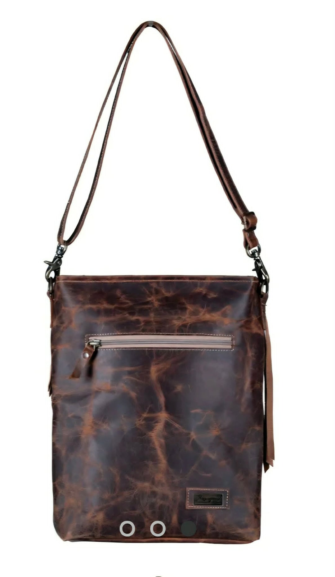 Western Leather  Crossbody Handbag