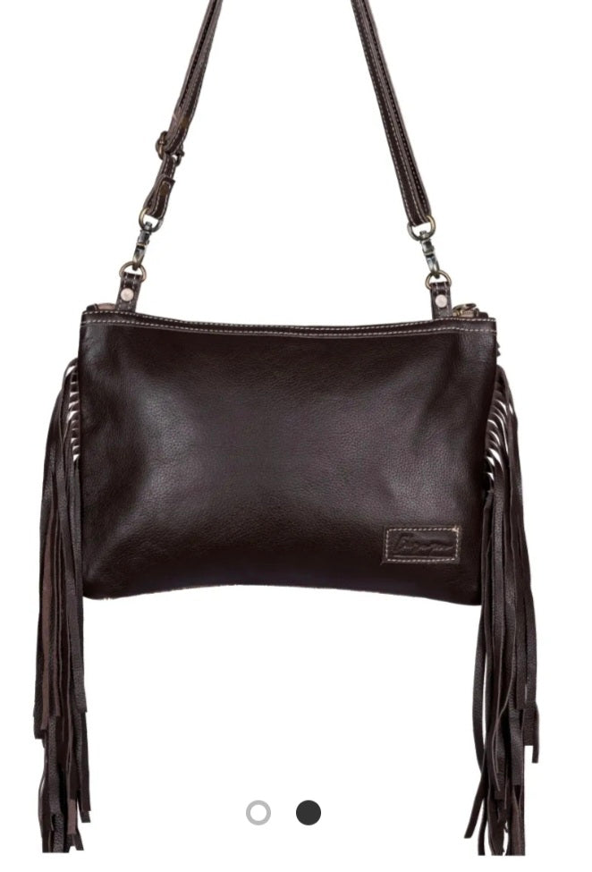 Western Leather  Crossbody Handbag