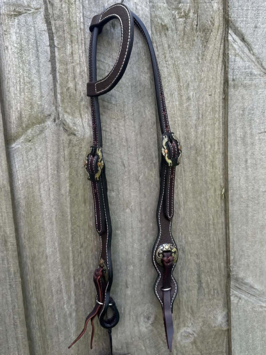 Western Bridle One Ear Show Headstall
