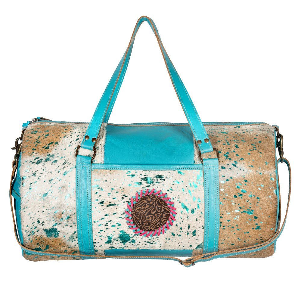 Duffle - Overnight Weekender Genuine Hide Travel Bag