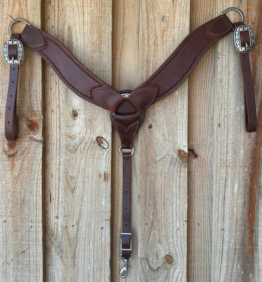 Breastcollar - High Quality Heavy Duty Contour Ranch Collar