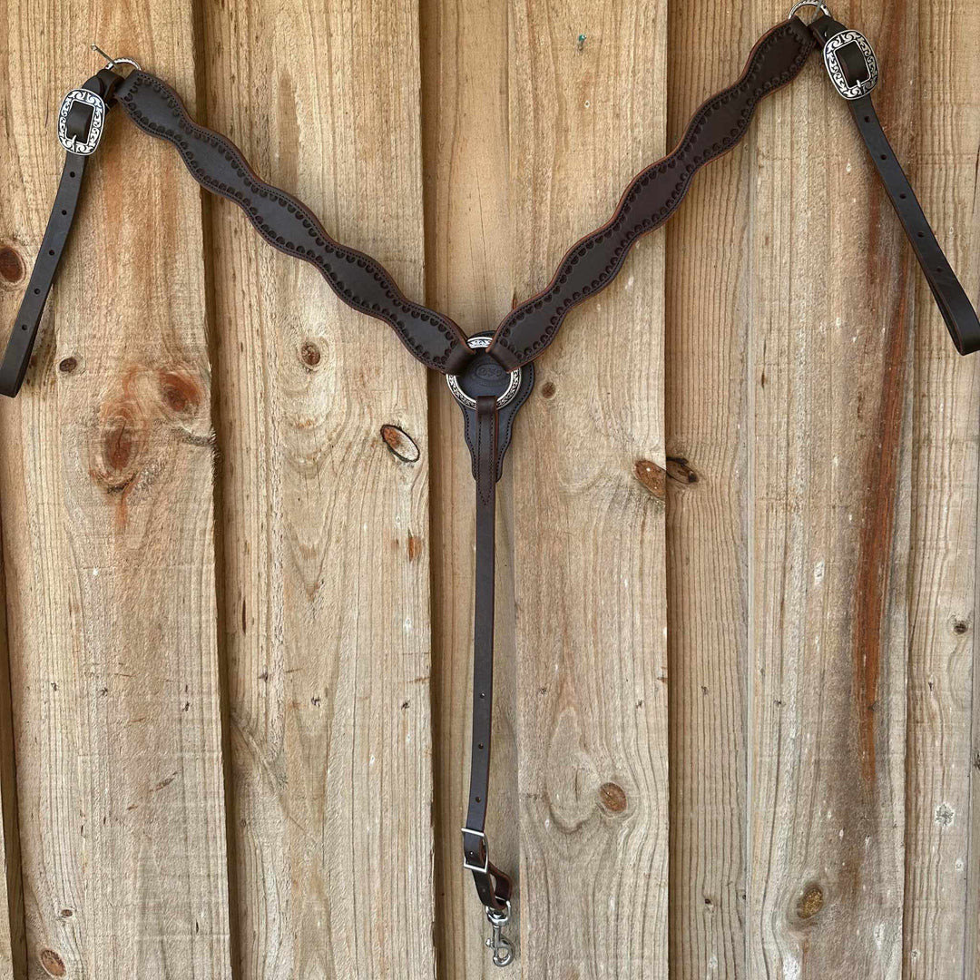 Breastcollar - High Quality USA Made Scalloped Ranch Collar