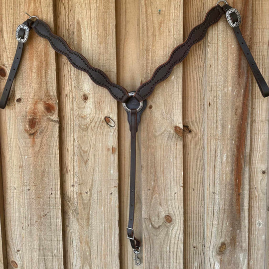 Breastcollar - High Quality USA Made Scalloped Ranch Collar