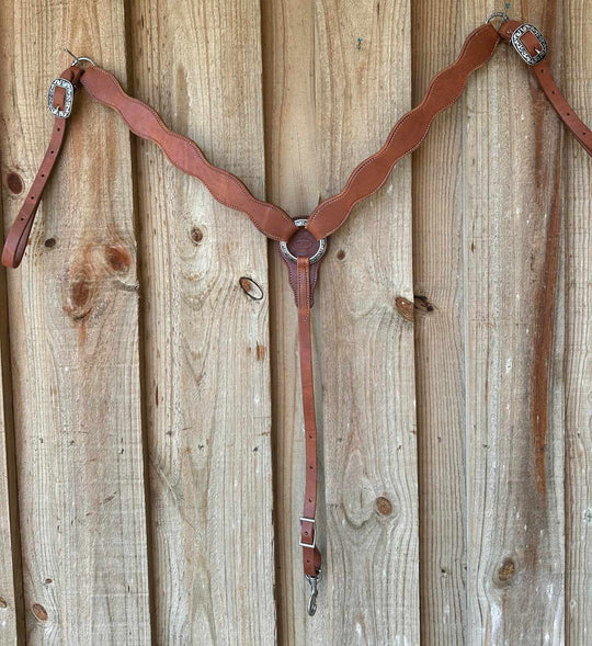 Breastcollar - High Quality USA Made Scalloped Ranch Collar