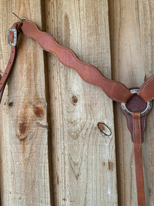 Breastcollar - High Quality USA Made Scalloped Ranch Collar