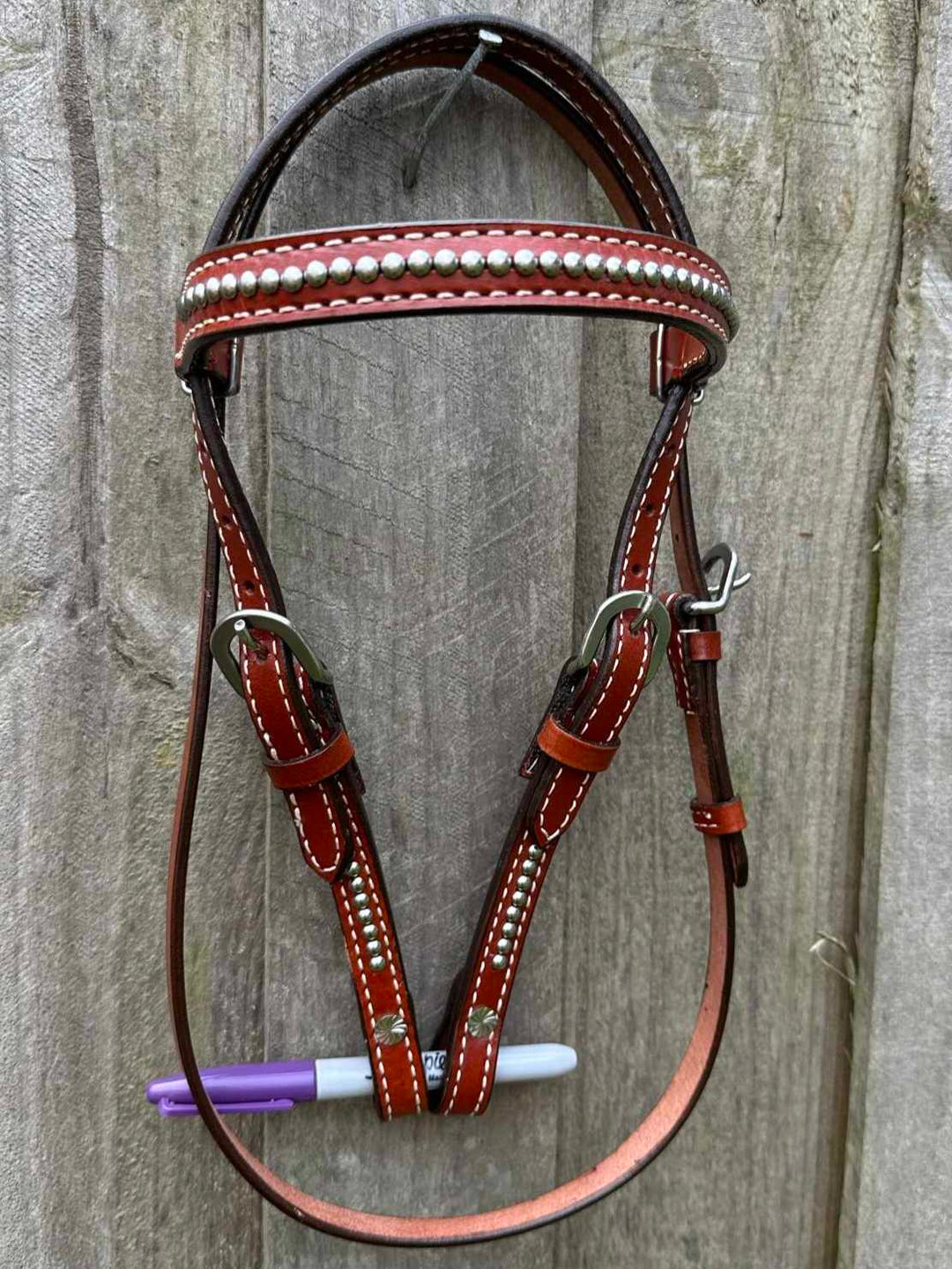 Western Tack Set - Small Pony  Leather Bridle/ Breastcollar