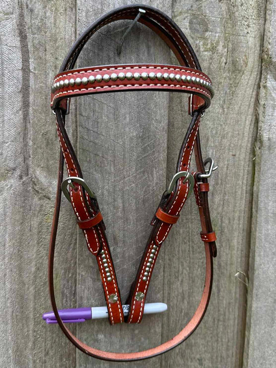 Western Tack Set - Small Pony  Leather Bridle/ Breastcollar