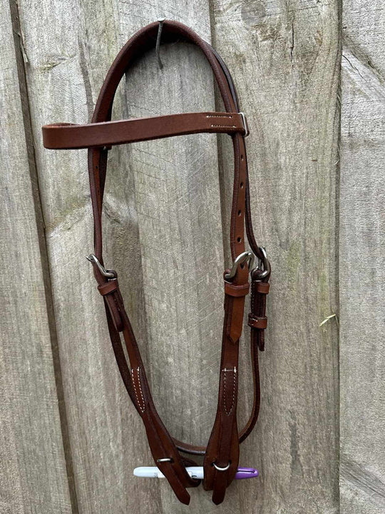 Western Bridle Browband Headstall Harness Leather quick change