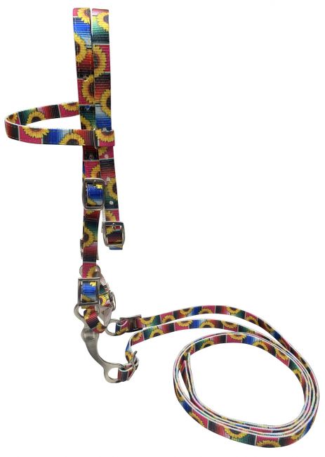 Bridle - Browband Large Pony Nylon Complete Bit and reins