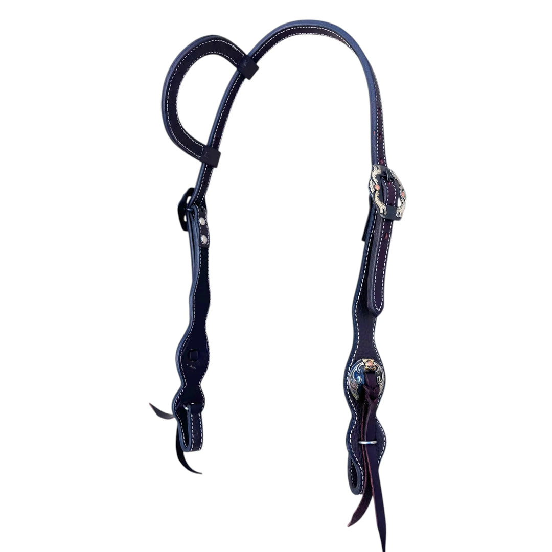 Western Bridle One Ear Show Headstall