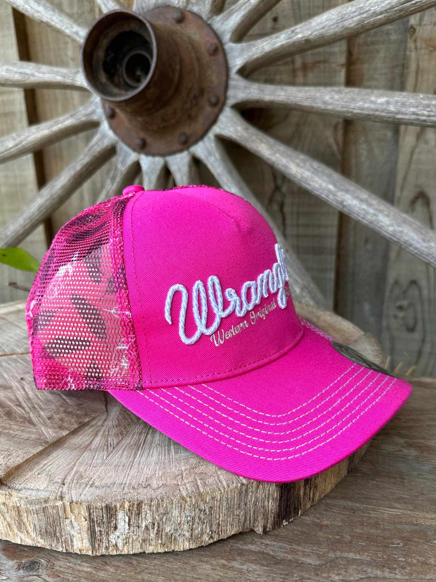 Wrangler Ladies Kiara Trucker Cap Pink