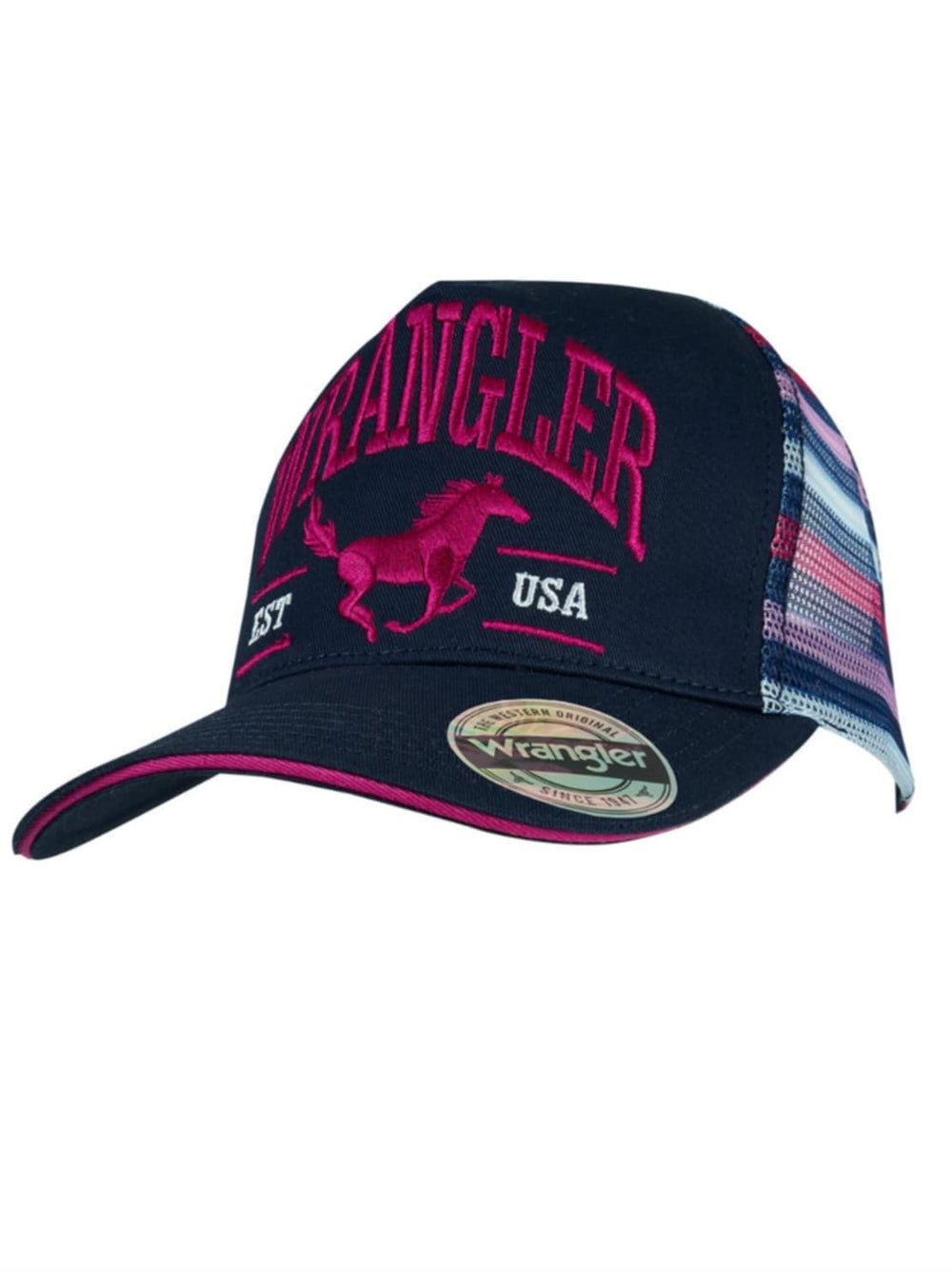 Wrangler Ladies Eliza High Profile  Cap Ponytail