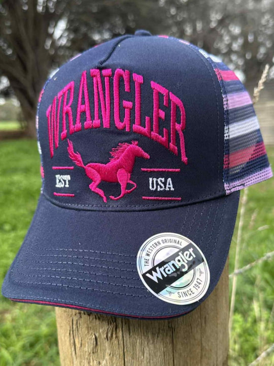 Wrangler Ladies Eliza High Profile  Cap Ponytail