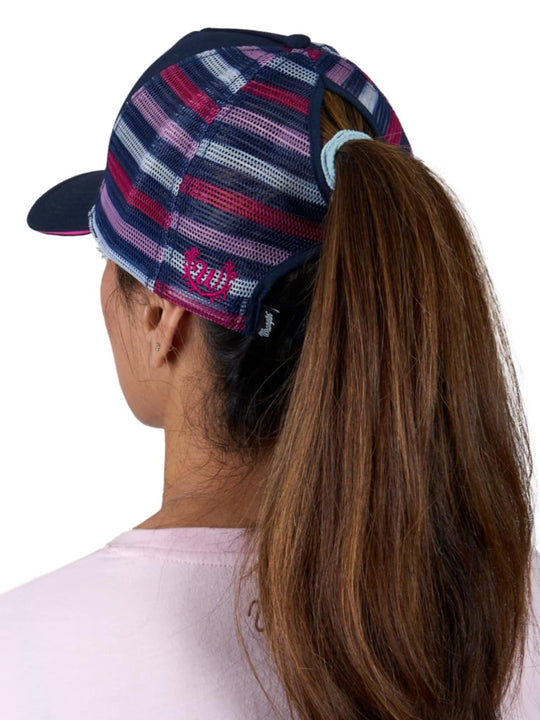 Wrangler Ladies Eliza High Profile  Cap Ponytail