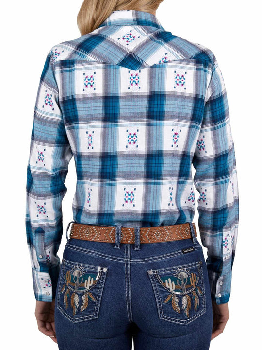 Pure Western Ladies Carita Cotton Shirt Size 10, 14, 20