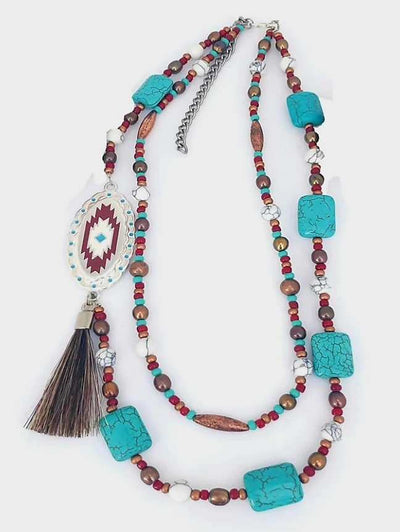 Jewellery - Taos Genuine Horsehair Western Necklace