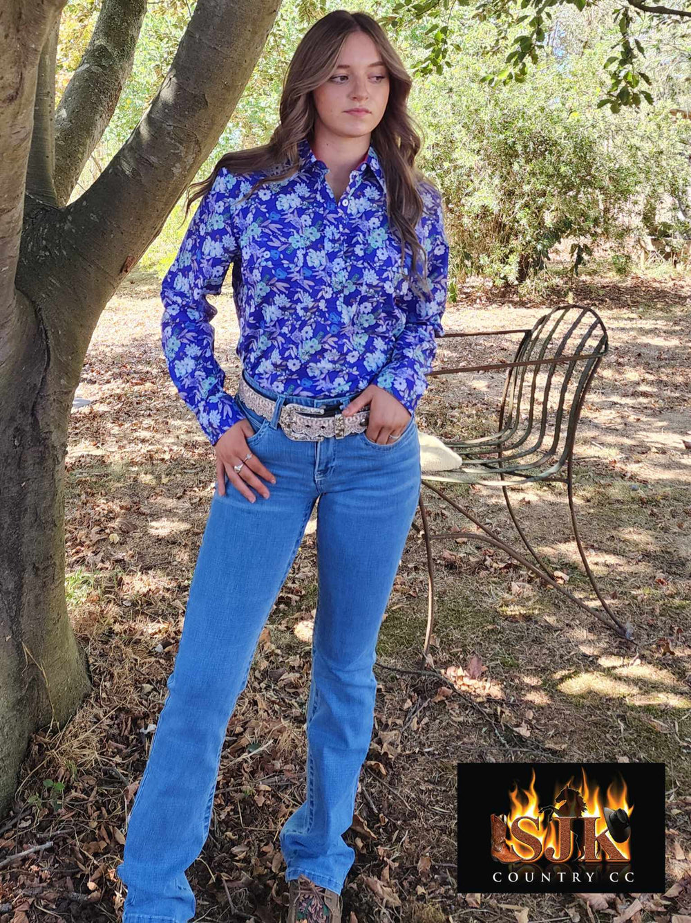 Wrangler Willow Chara Stretch Riding Jeans 34" Leg