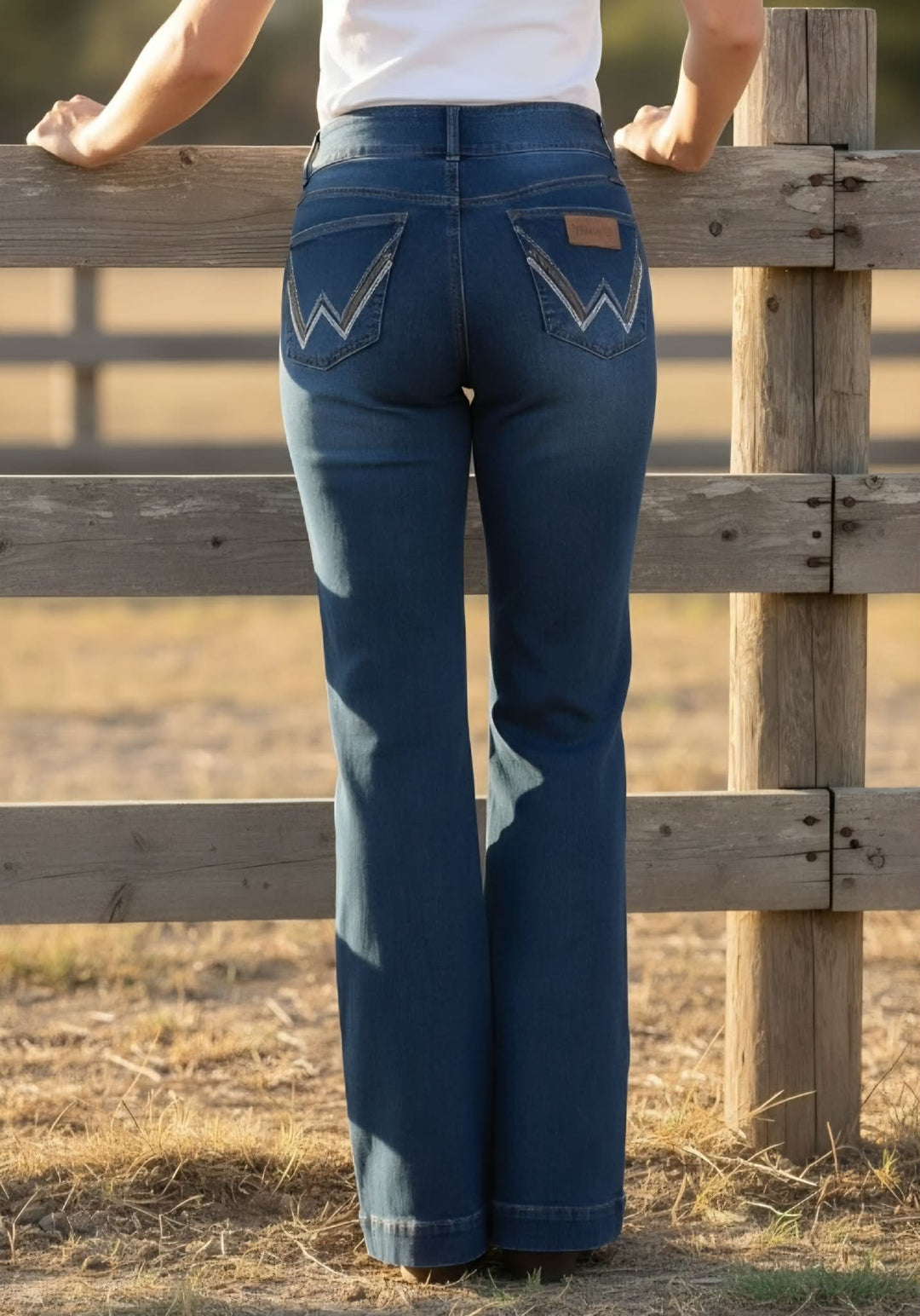 Wrangler High Rise Chloe Wide leg Long Length