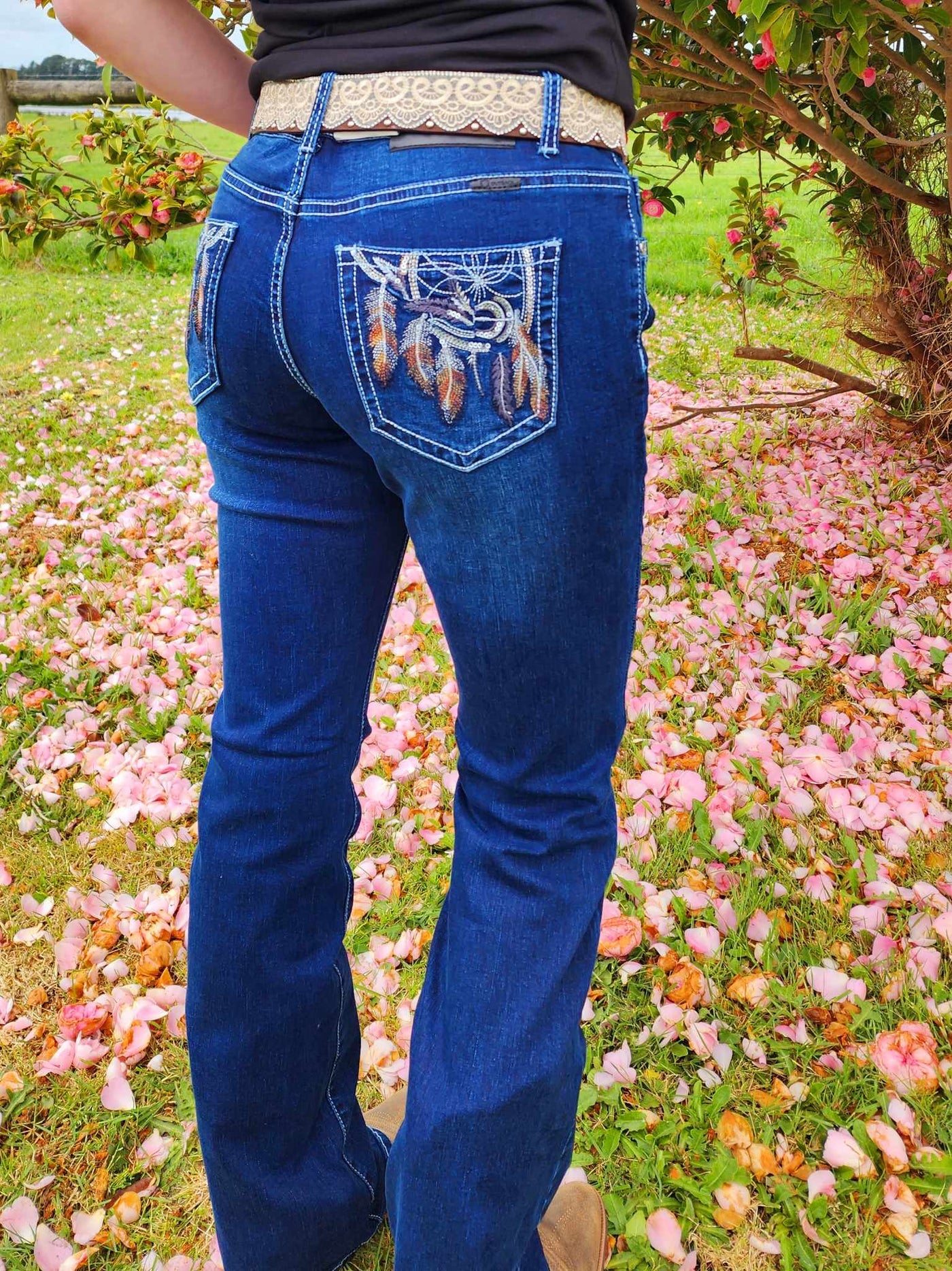 Outback Claudette Mid Rise Stretchy Jeans