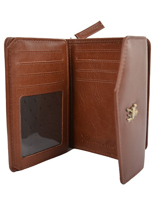 Thomas Cook Cootamundra Genuine Leather Zip Wallet