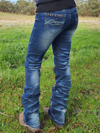 Cowgirl Tuff Wild Mustang Tuff Flex Jeans
