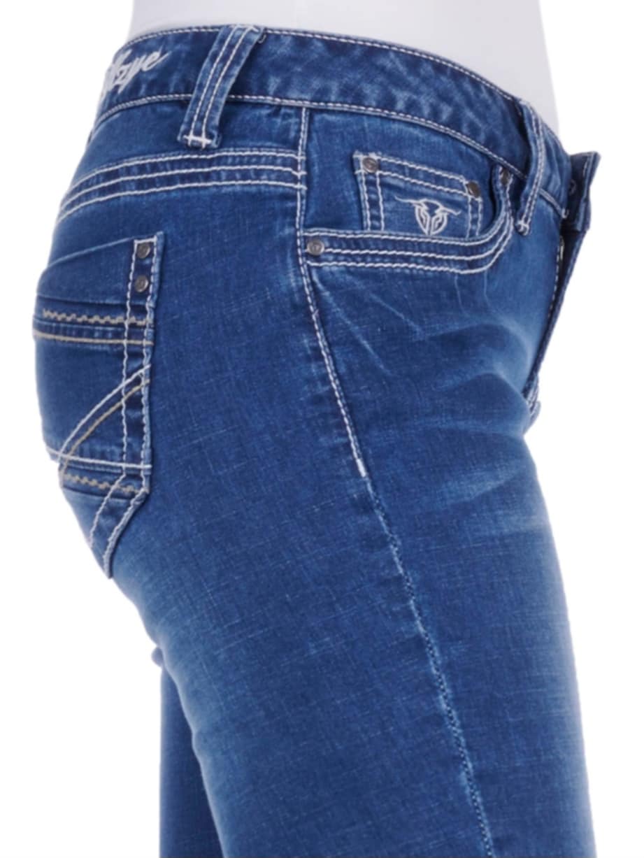 Bullzye Ladies Western Dahlia Stretch Jeans