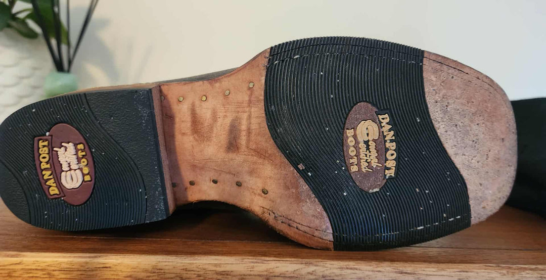 Pre Owned - Dan Post Certified Cowgirl Garden Pary Boots Size 7