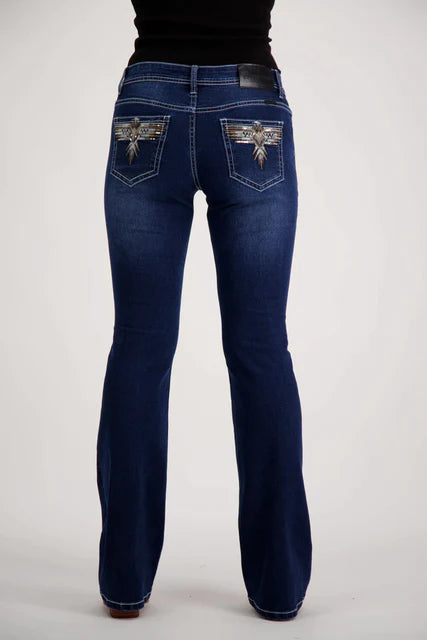 Outback Delta Mid Rise Stretchy Jeans Size 8