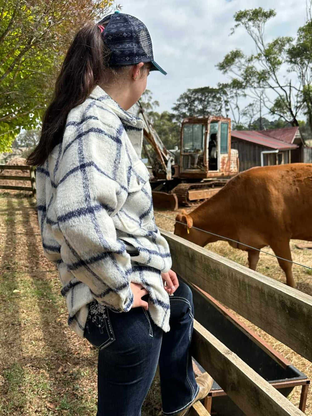 Thomas Cook Dux Back ELK Oversized Shirt Jacket