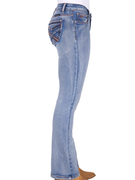 Pure Western Emily Bootcut 32" Leg Jeans