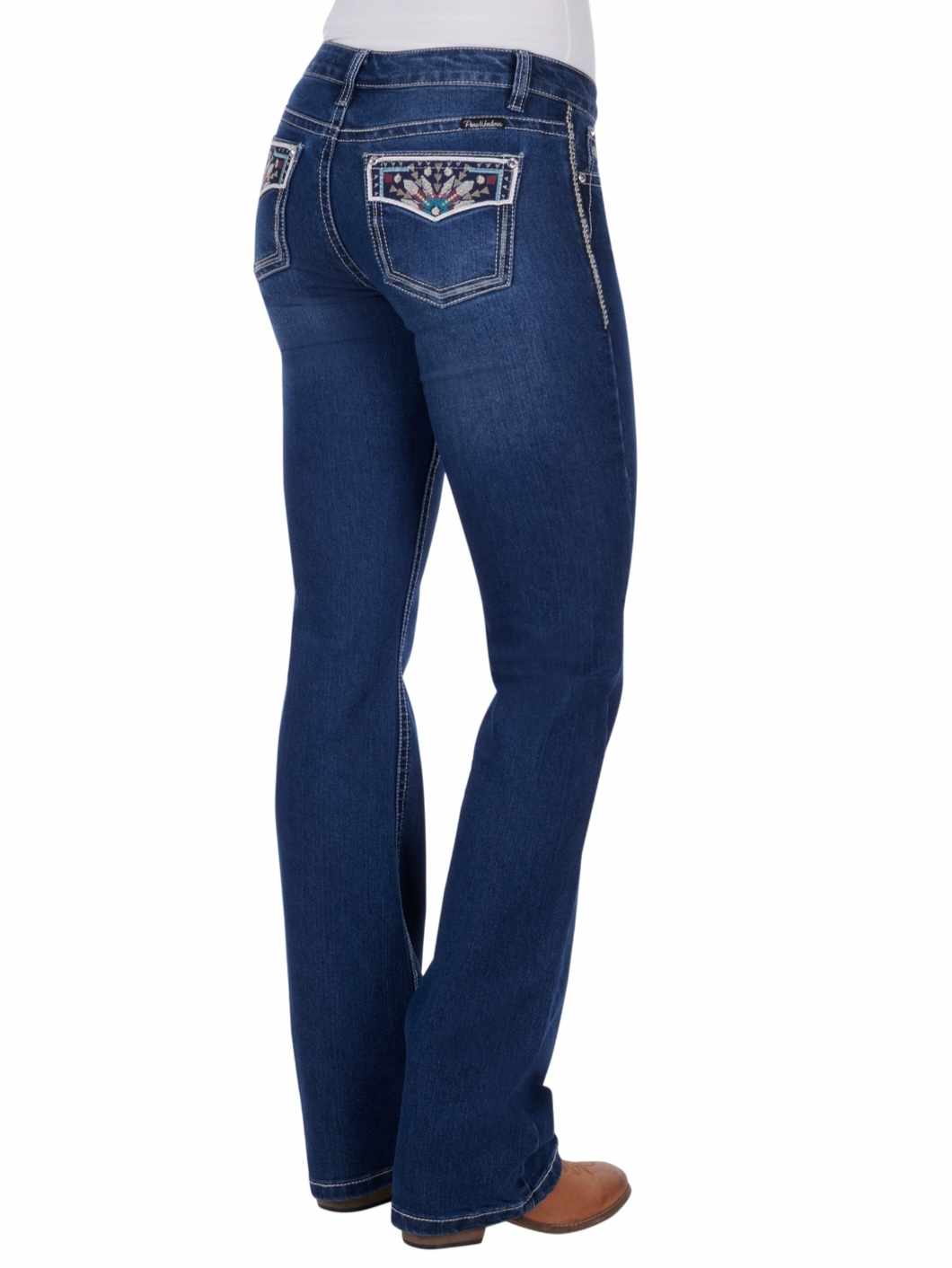 Pure Western Relaxed Rider Emmaline Bootcut 36" Leg Jeans