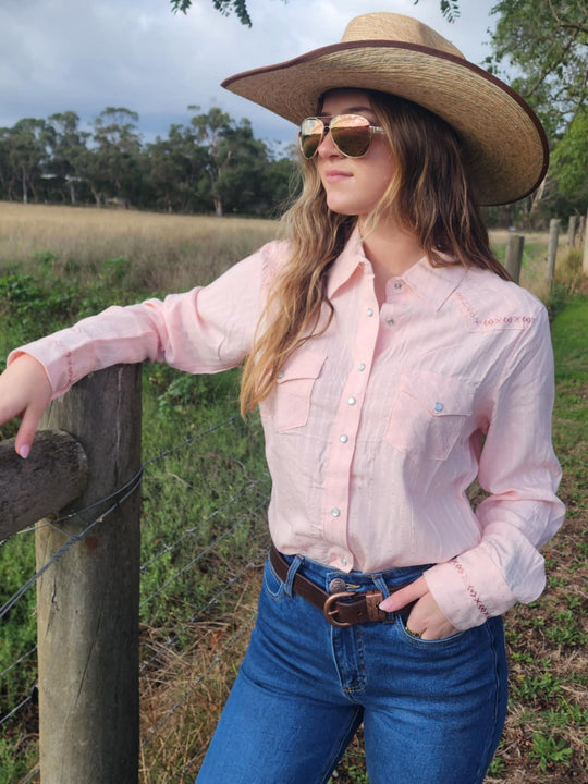 Pure Western Evelyn Dress Arena  Shirt