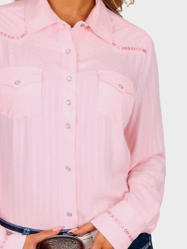 Pure Western Evelyn Dress Arena  Shirt