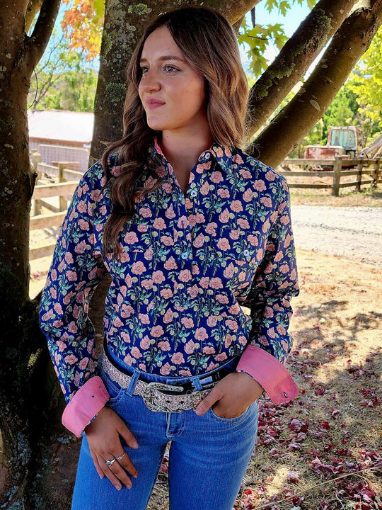 Thomas Cook Summer Cotton Hard Slog Work Shirt - Fauna