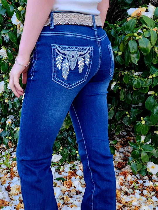 Outback Faye Mid Rise Stretchy Jeans Size  18