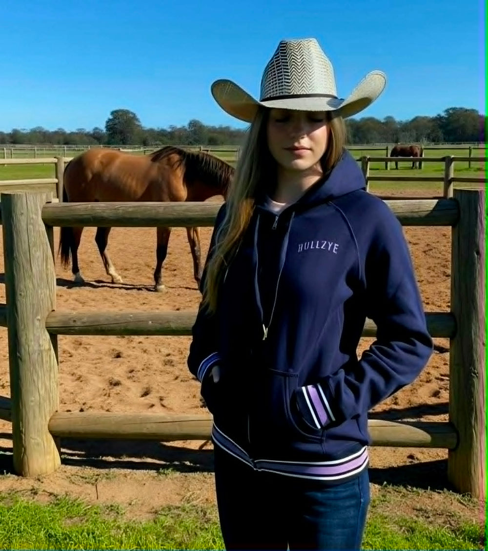 Bullzye Jemma Hooded Jumper Hoodie Zip Up