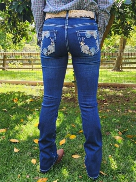 Outback Georgia Mid Rise Stretchy Jeans